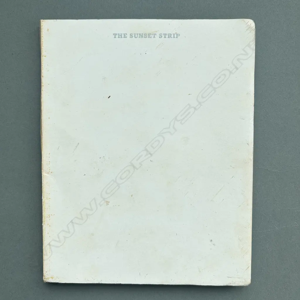 EDWARD RUSCHA: THE SUNSET STRIP Image 1++